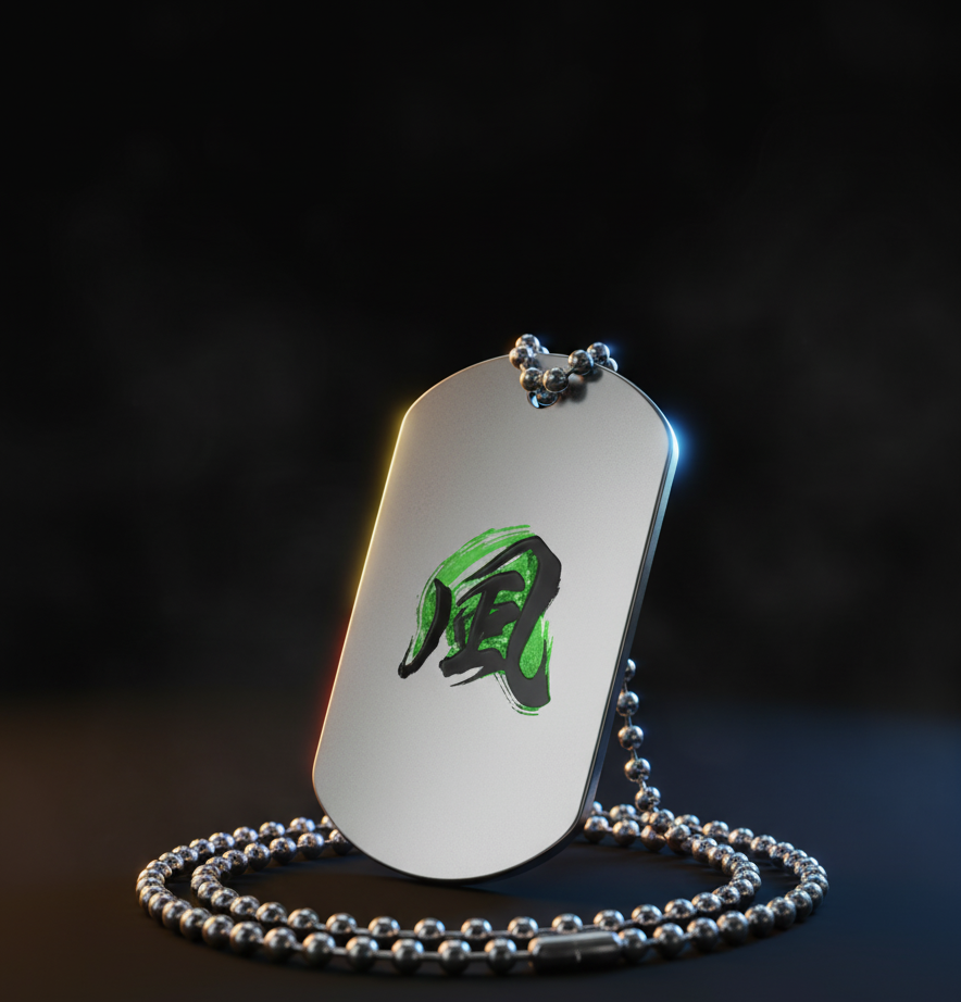 Demon slayer Breathing Styles Dog tags