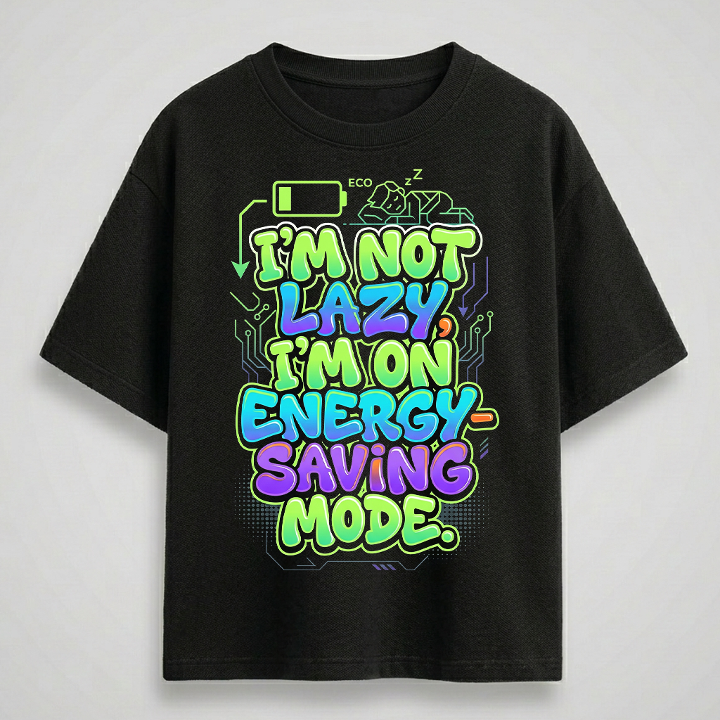 Lazy Oversize Drop shoulder t shirt