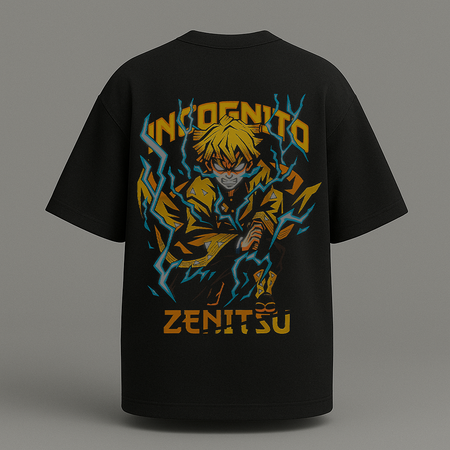 Infinity castle Zenitsu Agatsuma oversize t shirt