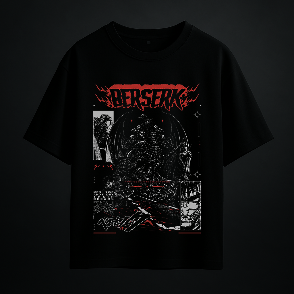 Berserker Rage oversize t shirt