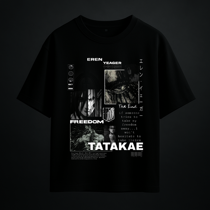 Eren Yaeger oversize t shirt