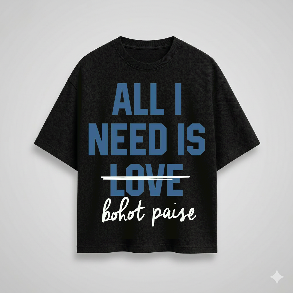 Paisa oversize t shirt