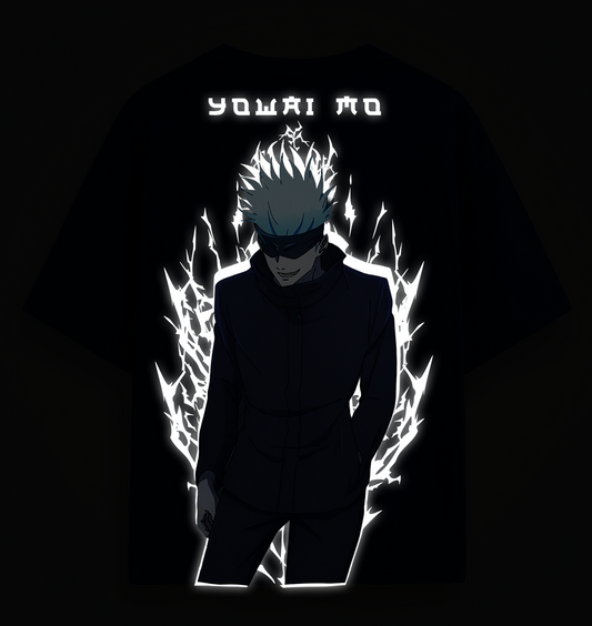 GOJO OG Reflective oversize drop shoulder t shirt