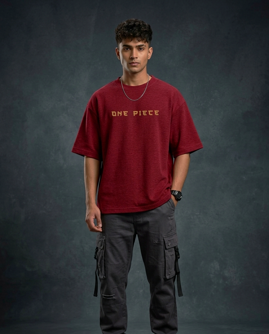 Luffy Oversized Drop shoulder premium T-Shirt