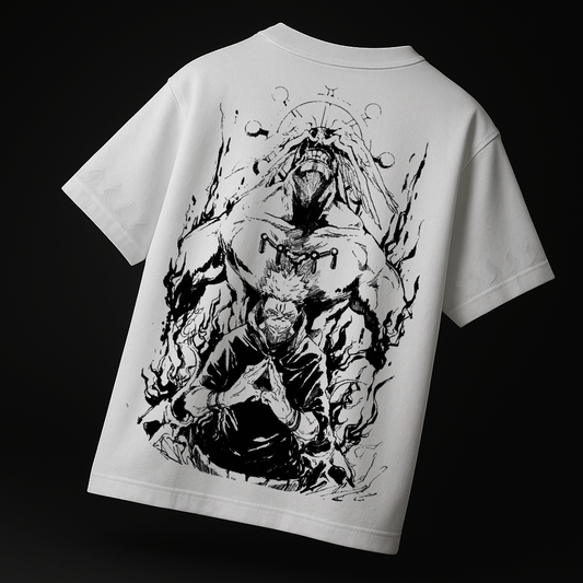 King Curse oversize drop shoulder t shirt