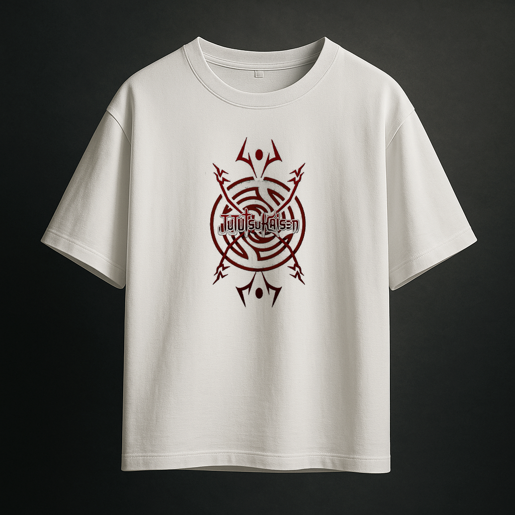 King Curse oversize drop shoulder t shirt