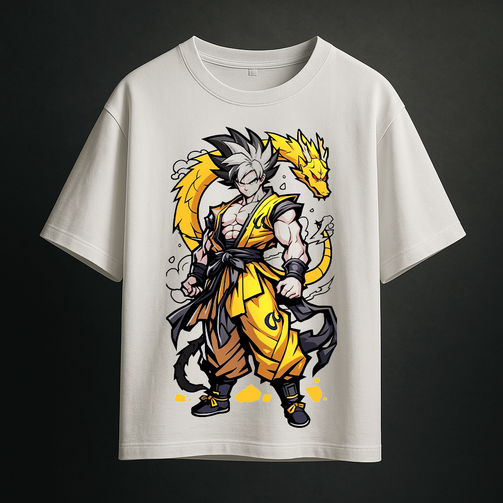 Golden Dragon Ki – Warrior Edition tshirt