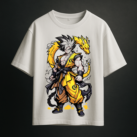 Saiyan Vibe oversize t shirt