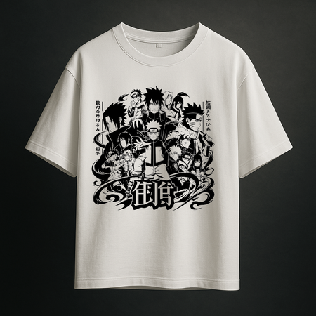 Leaf Vibe oversize t shirt