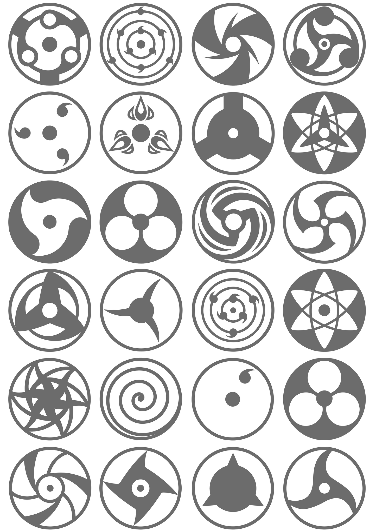 Reflective Heat sticker sheet V3