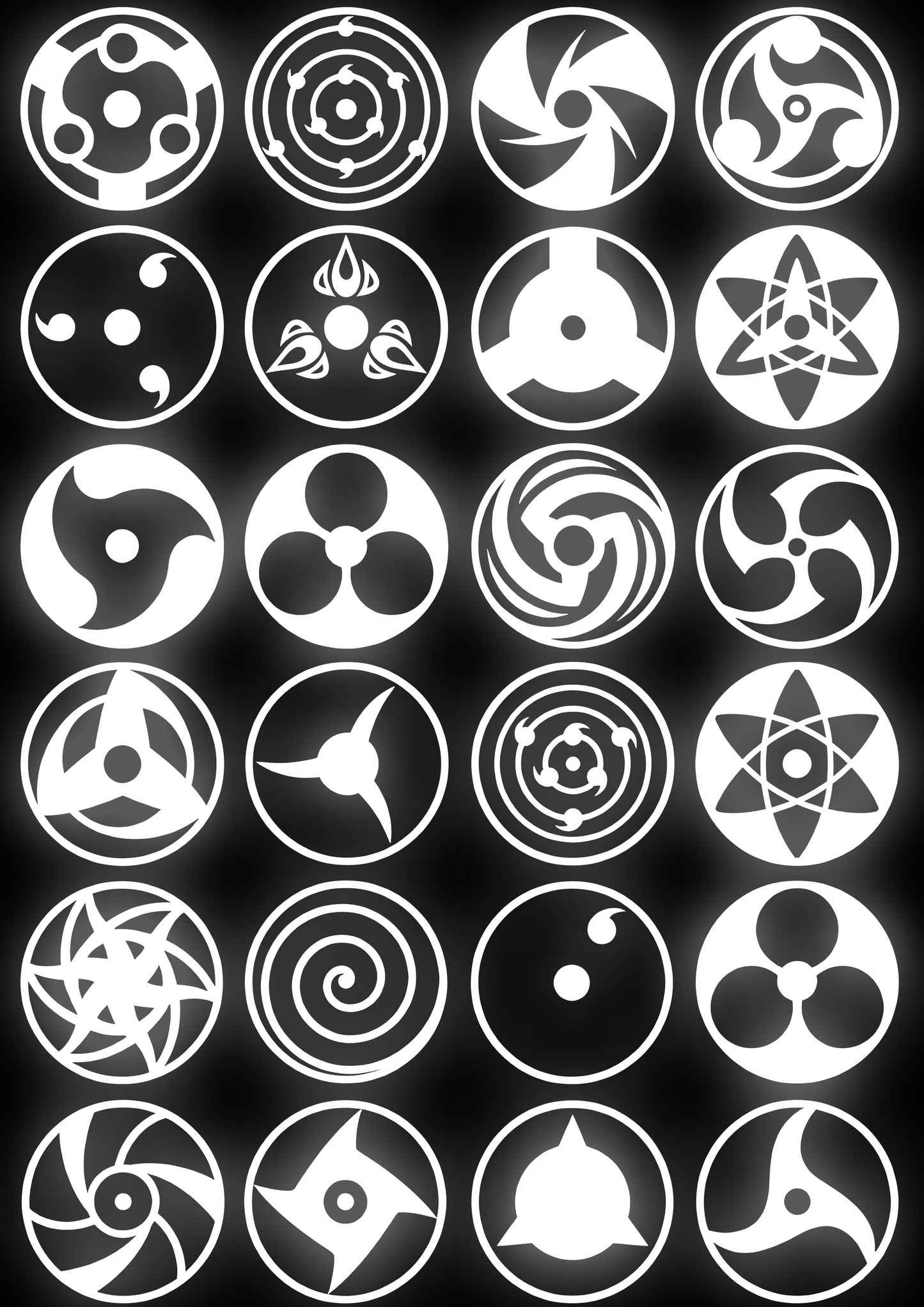 Reflective Heat sticker sheet V3