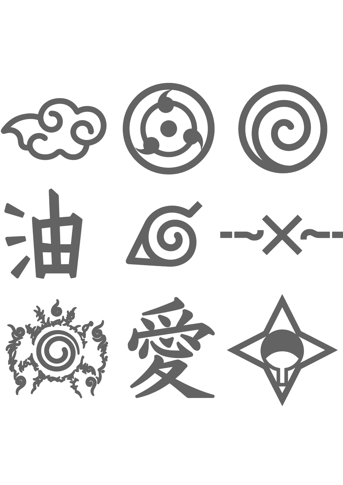 Reflective Heat sticker sheet V4
