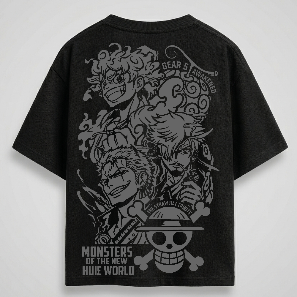 One piece OG Reflective oversize drop shoulder t shirt