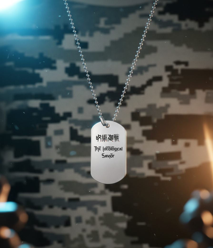 The Curse Spirit Gatherer Dog Tag