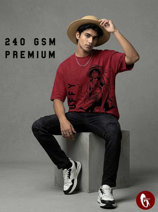 King of pirates oversize t shirt