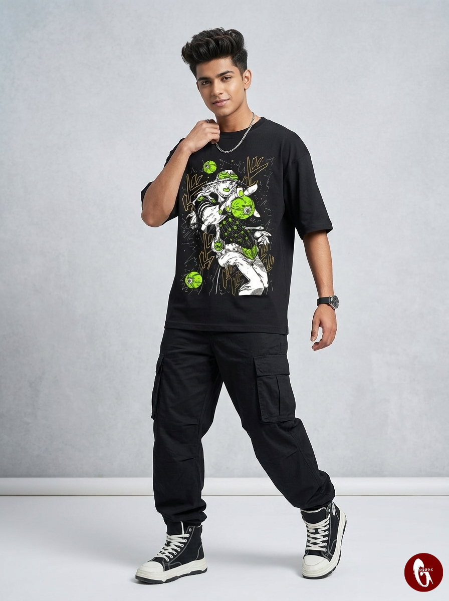 Jojo Steel Ball Run oversize t shirt