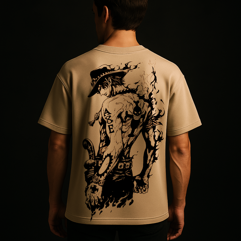 ACE oversize drop shoulder t shirt