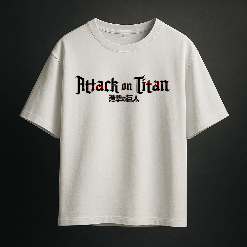 AOT oversize drop shoulder t shirt