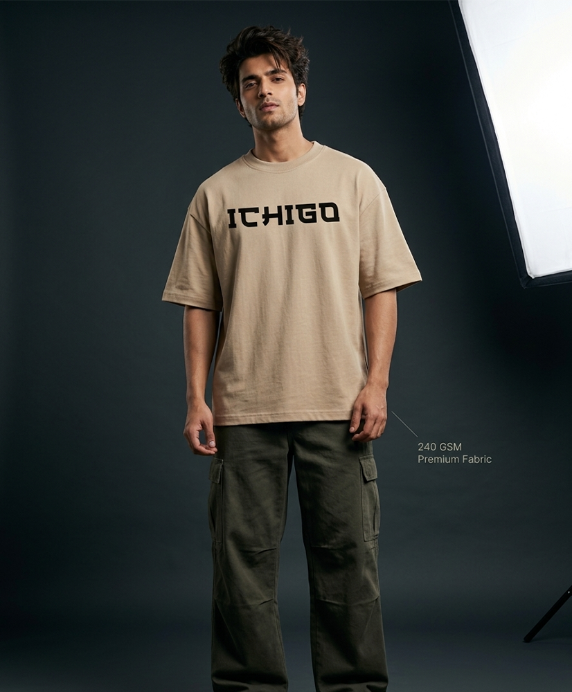 Ichigo Oversized Drop shoulder premium T-Shirt