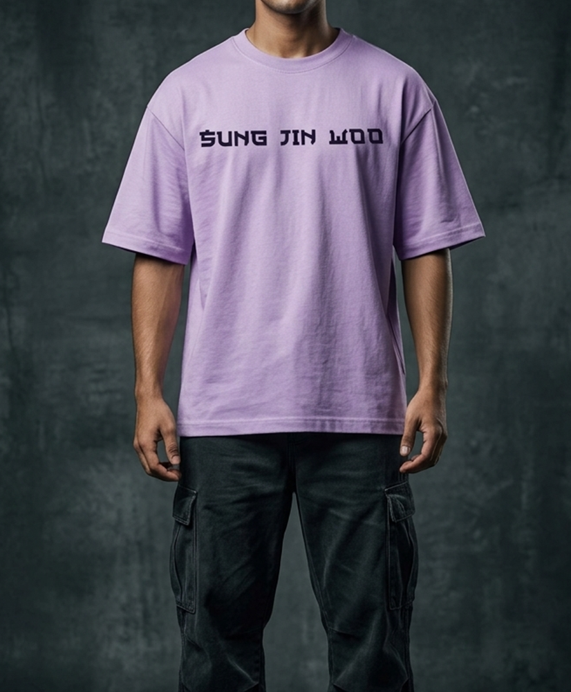 Sung jin woo Oversized Drop shoulder premium T-Shirt