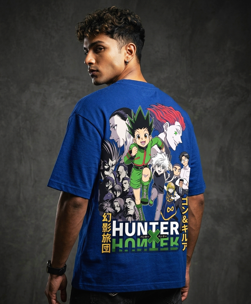 Hunter x hunter Oversized Drop shoulder premium T-Shirt