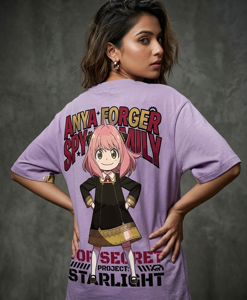 Anya Oversized Drop shoulder premium T-Shirt