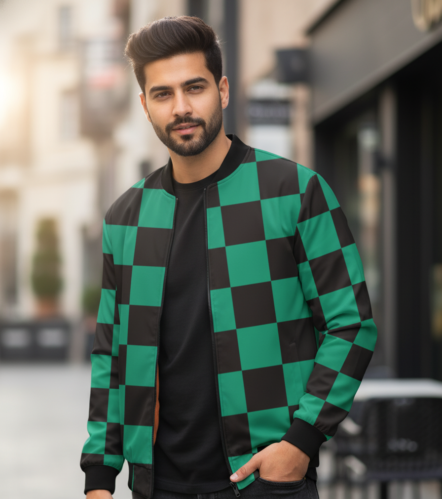 Tanjiro Unisex AOP Bomber Jacket