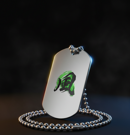 Wind breathing Dog Tag