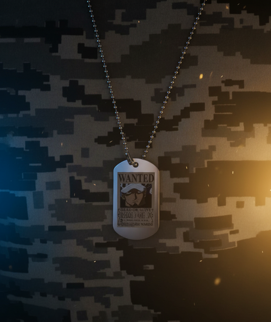 Trafalgar D. Water Law Dog Tag