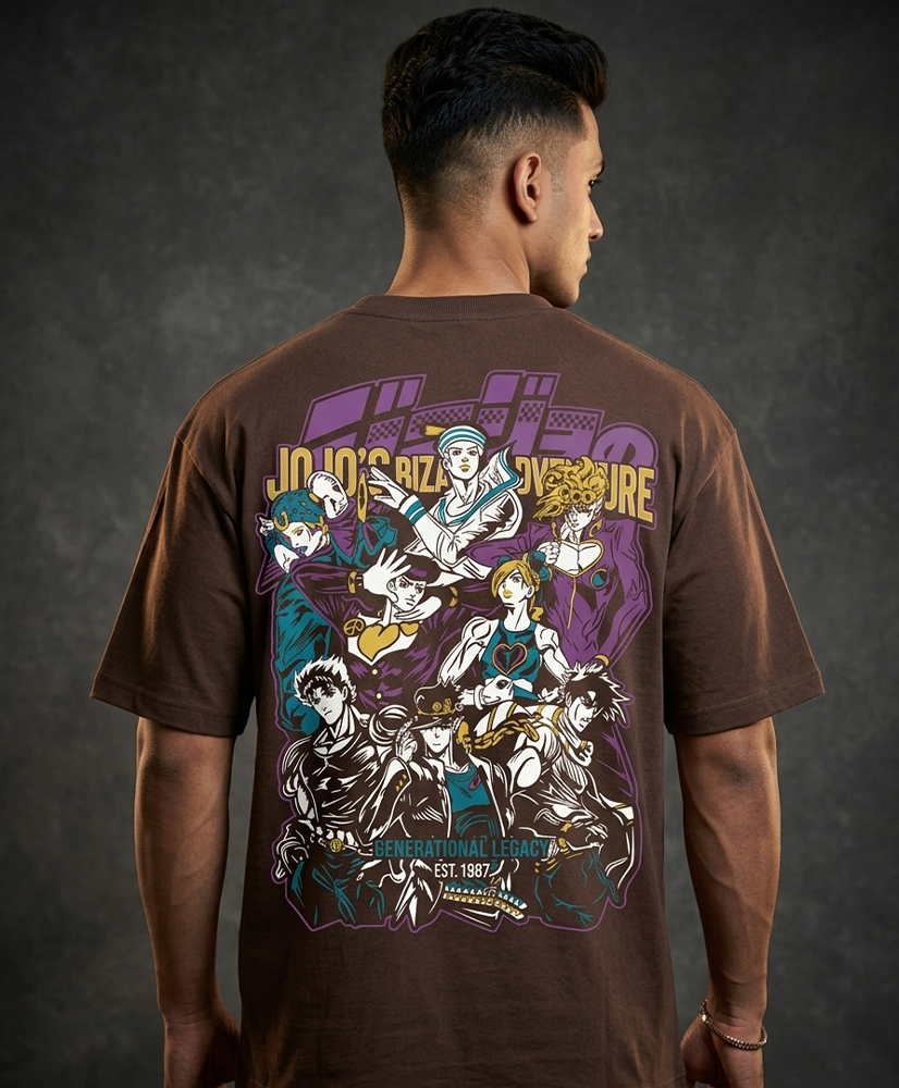 JOJO LEGACY Oversized Drop shoulder premium T-Shirt