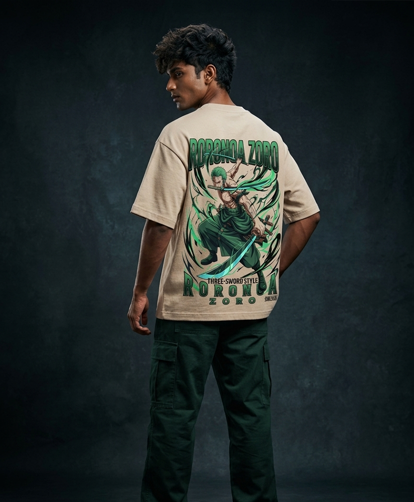 Zoro v1 Oversized Drop shoulder premium T-Shirt