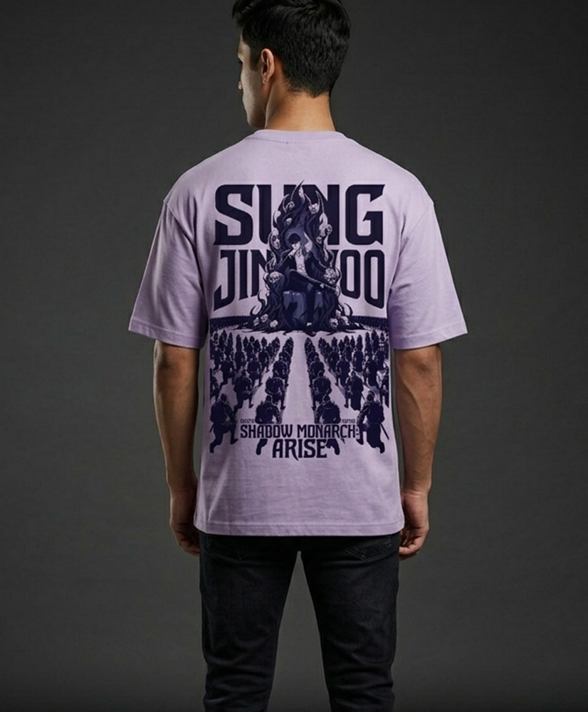 Sung jin woo Oversized Drop shoulder premium T-Shirt