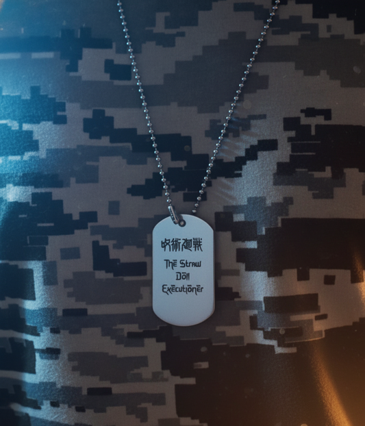 The Straw Doll Executioner Dog Tag