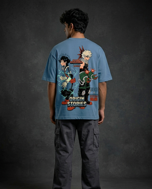 MHA Oversized Drop shoulder premium T-Shirt
