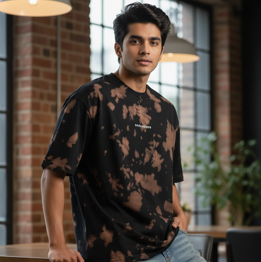 V4 Unisex Tie Dye Oversized T-Shirt