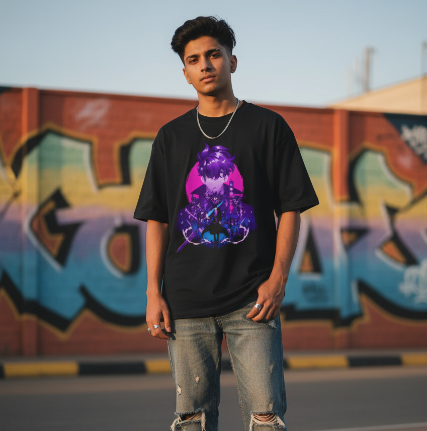 Aura Unisex Oversized Classic T-Shirt