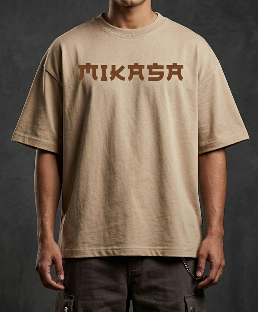 Mikasa Oversized Drop shoulder premium T-Shirt