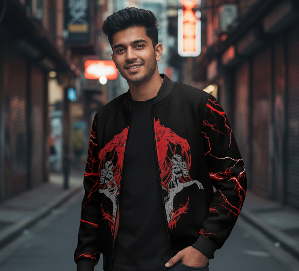 AOT Unisex AOP Bomber Jacket