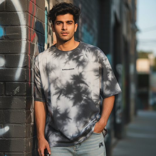 V2 Unisex Tie Dye Oversized T-Shirt