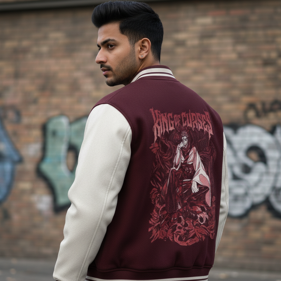 Sukuna Unisex Varsity Jacket