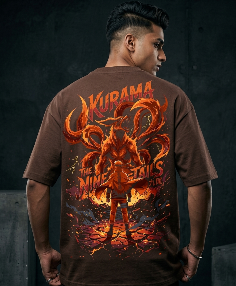 Kuruma Oversized Drop shoulder premium T-Shirt