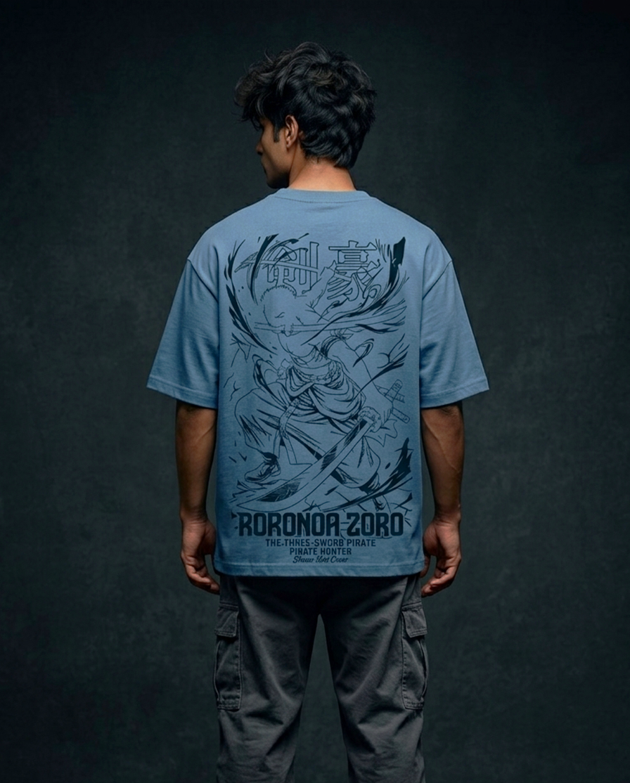 Zoro v2 Oversized Drop shoulder premium T-Shirt