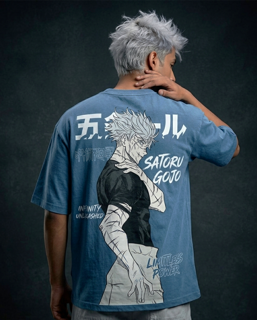 Gojo Oversized Drop shoulder premium T-Shirt