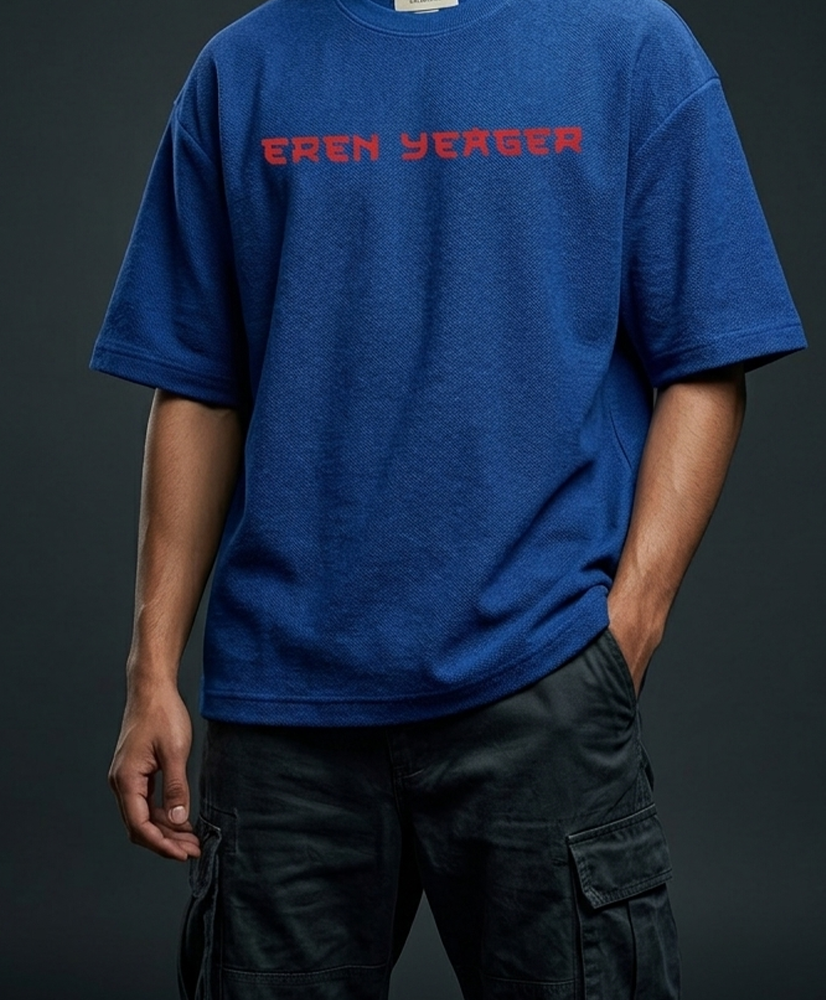 Eren yeger Oversized Drop shoulder premium T-Shirt