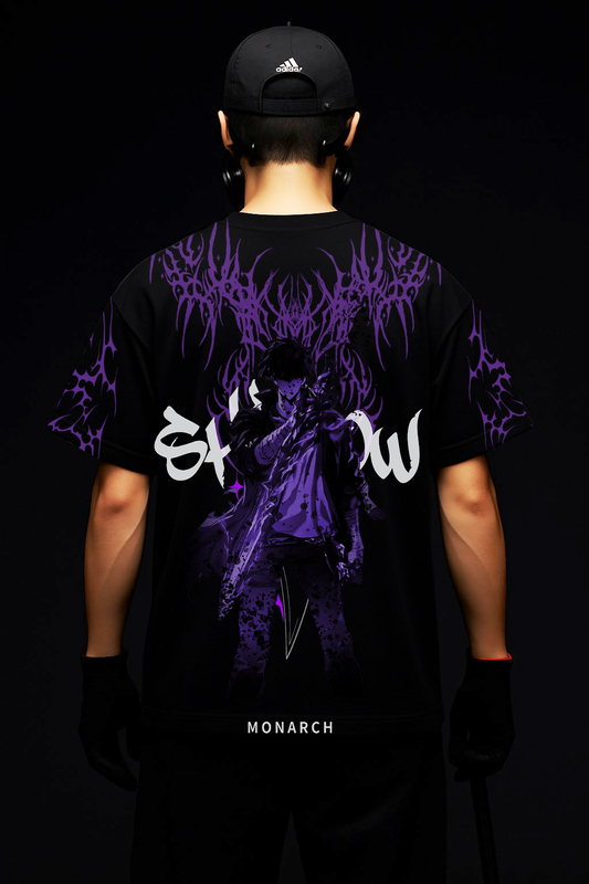 ULTIMATE SHADOW MONARCH oversize drop shoulder t shirt