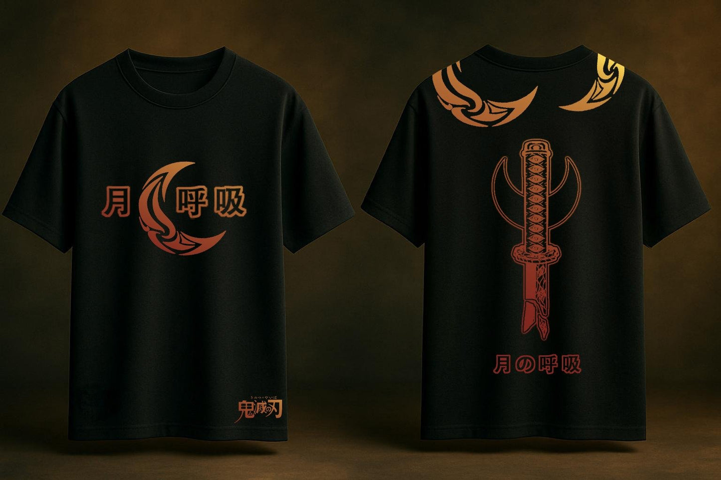 Moon Breathing oversize t shirt