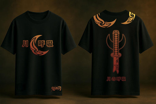 Moon Breathing oversize t shirt