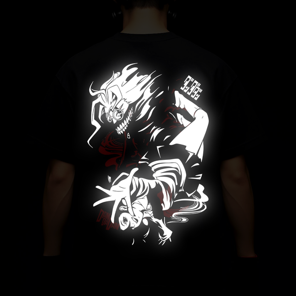 DANDADAN Reflective oversize t shirt