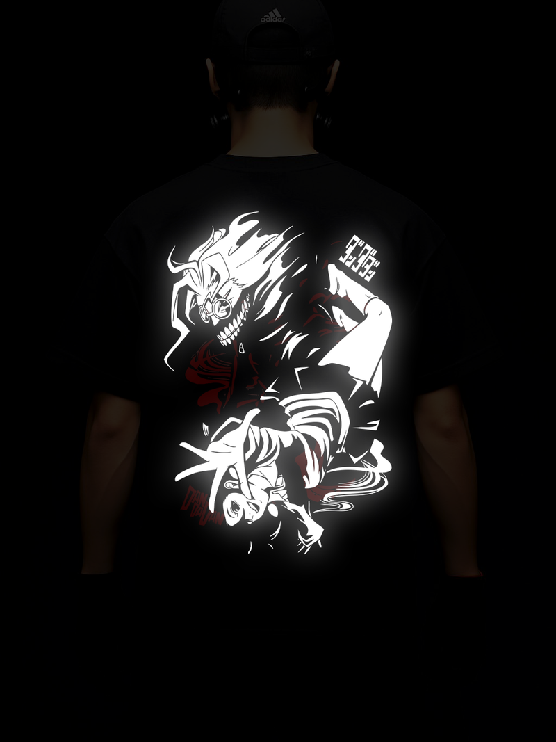 DANDADAN Reflective oversize t shirt