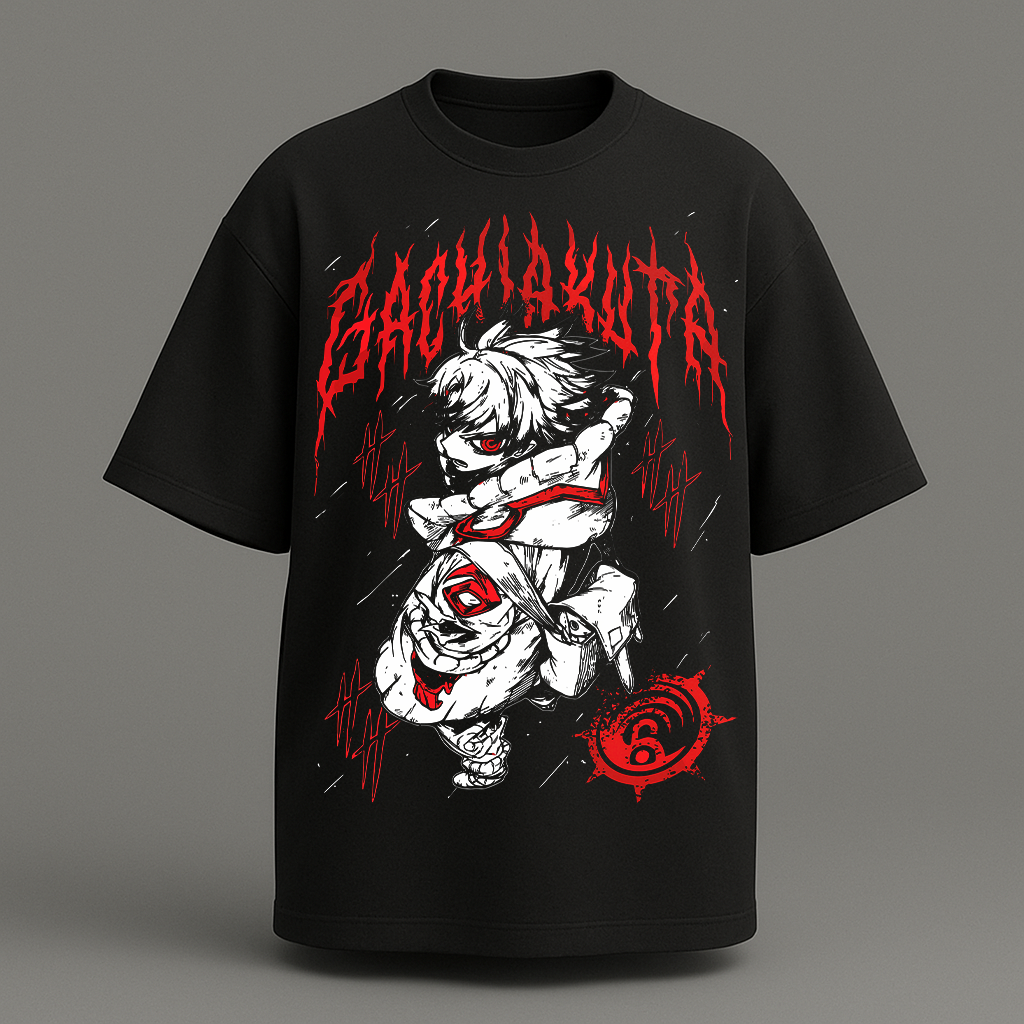 Gachiakuta rudo oversize t shirt